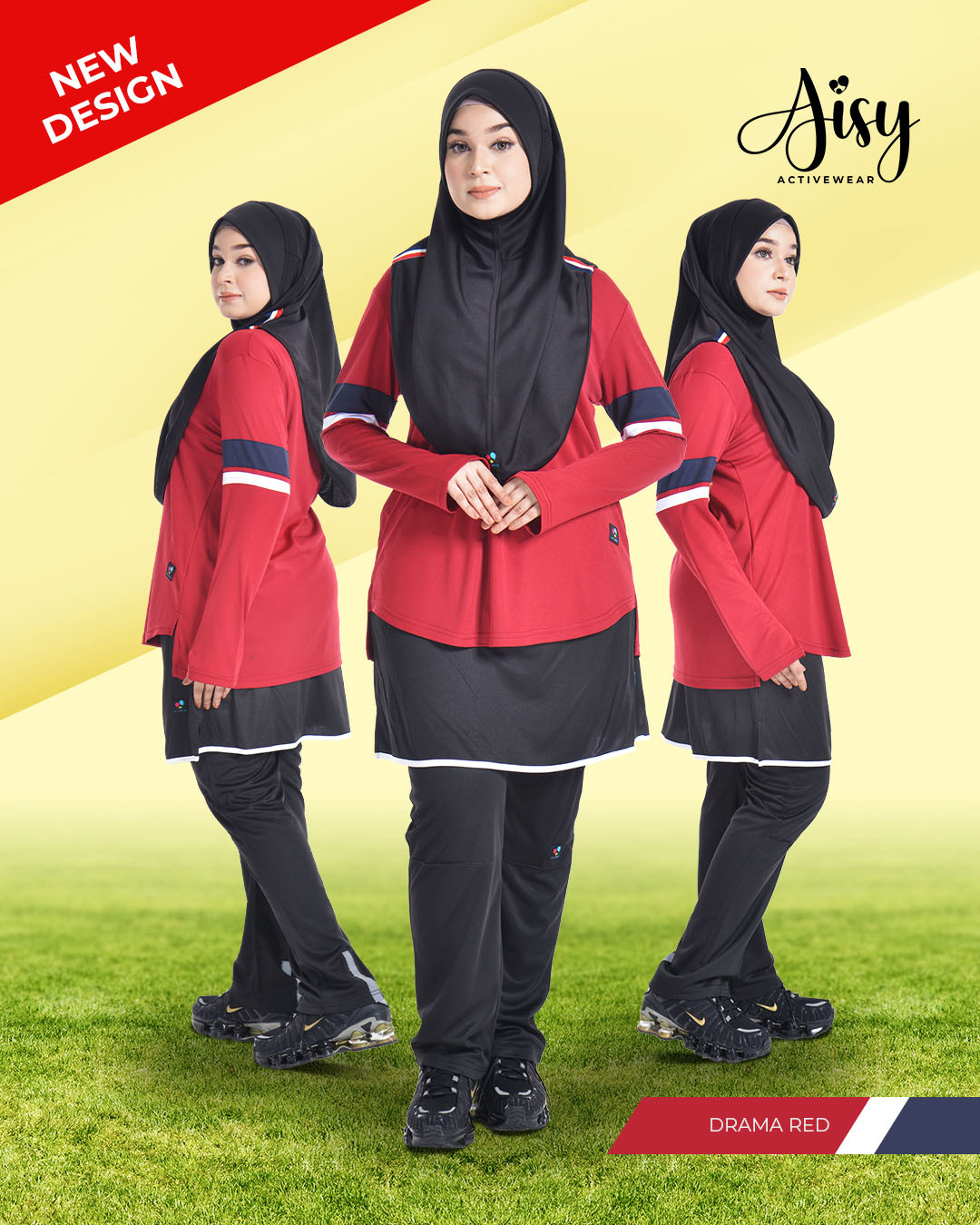 Katalog Aisy Activewear A(2) Drama Red