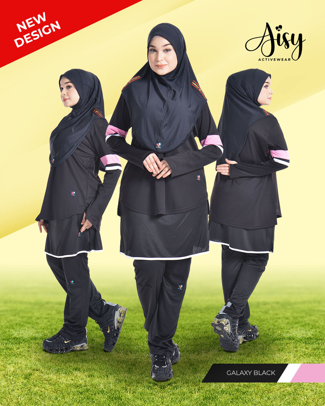 Katalog Aisy Activewear A(1) Galaxy Black