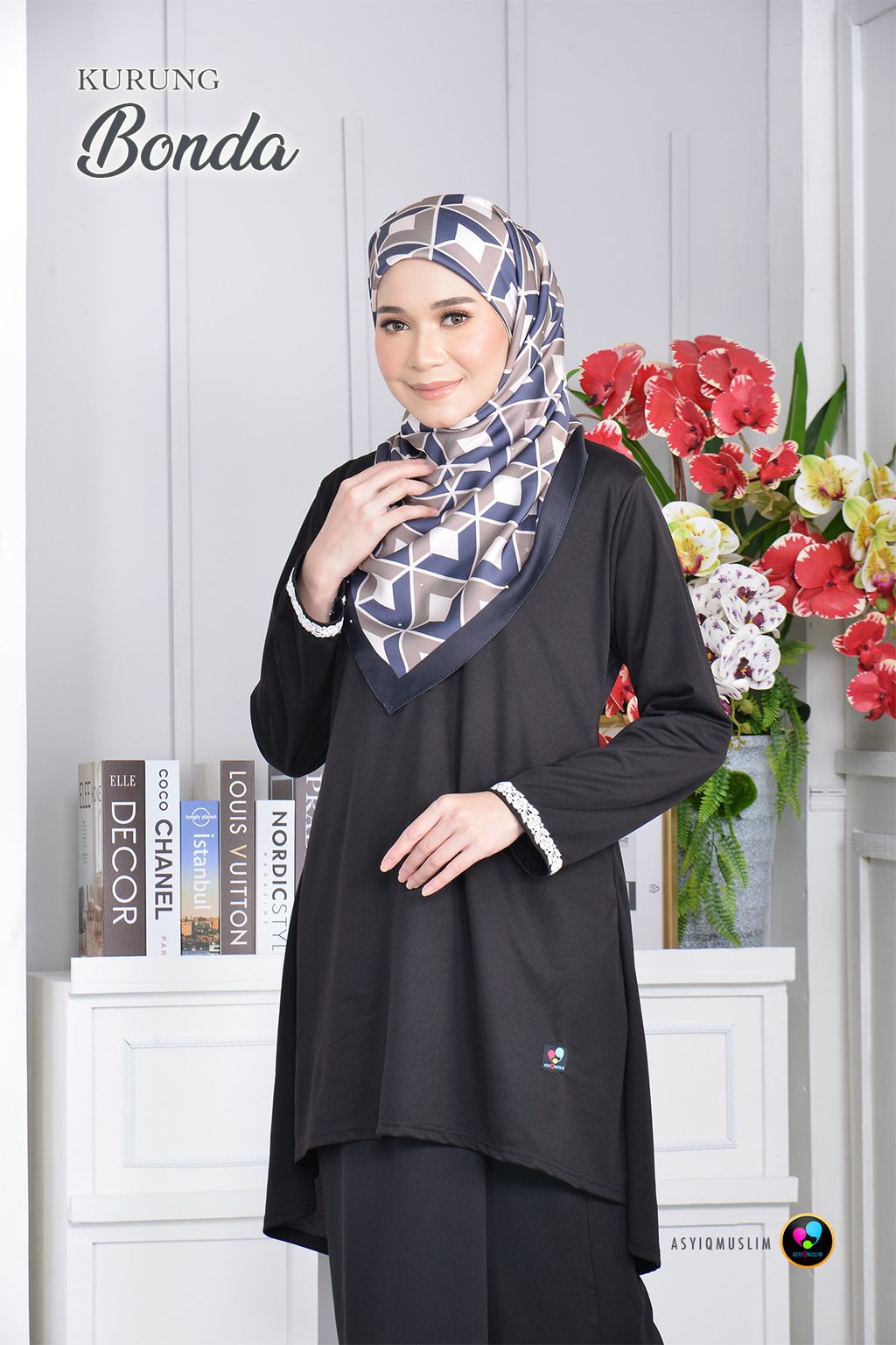 Katalog_Kurung_Bonda_Dian_Galaxy_Black_2