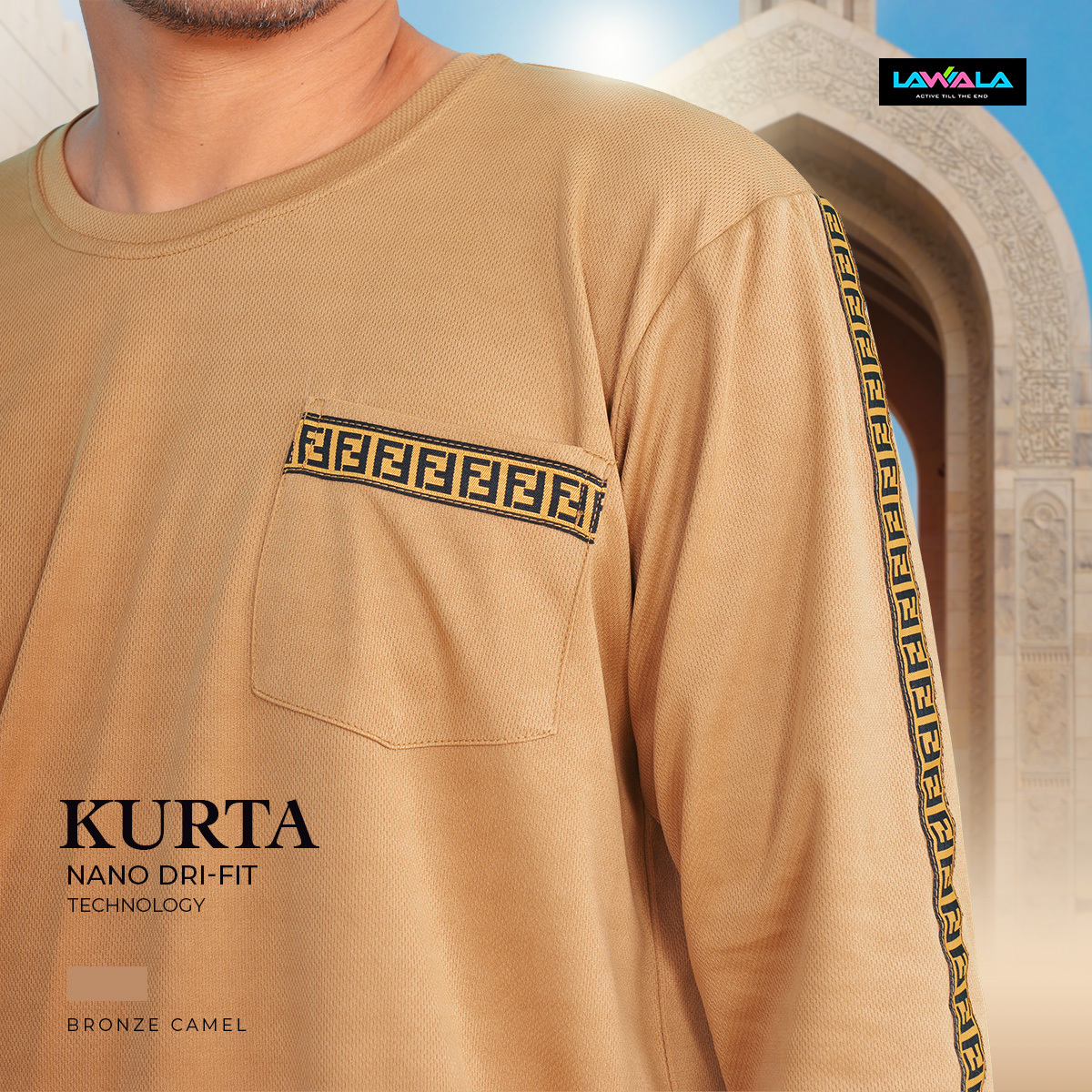 Kurta 2024 close up warna stripe(1)Bronze