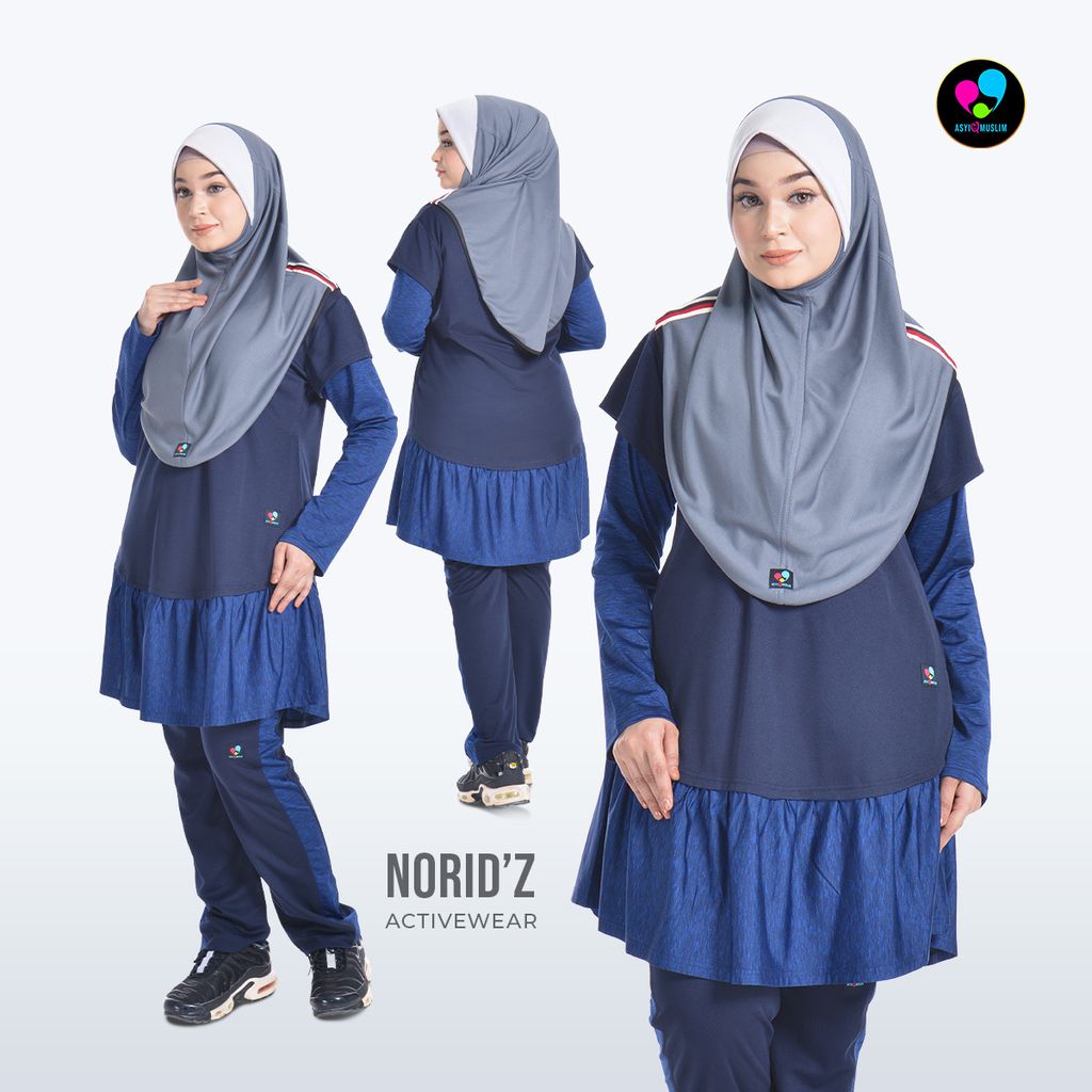 Norid'z edit Julai 2024 Navy Blue