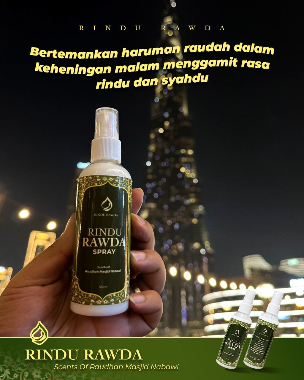 Gambar Rindu RAWDA Puan Enjai Umrah 1