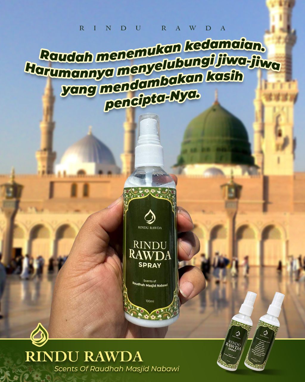 Gambar Rindu RAWDA Puan Enjai Umrah 4