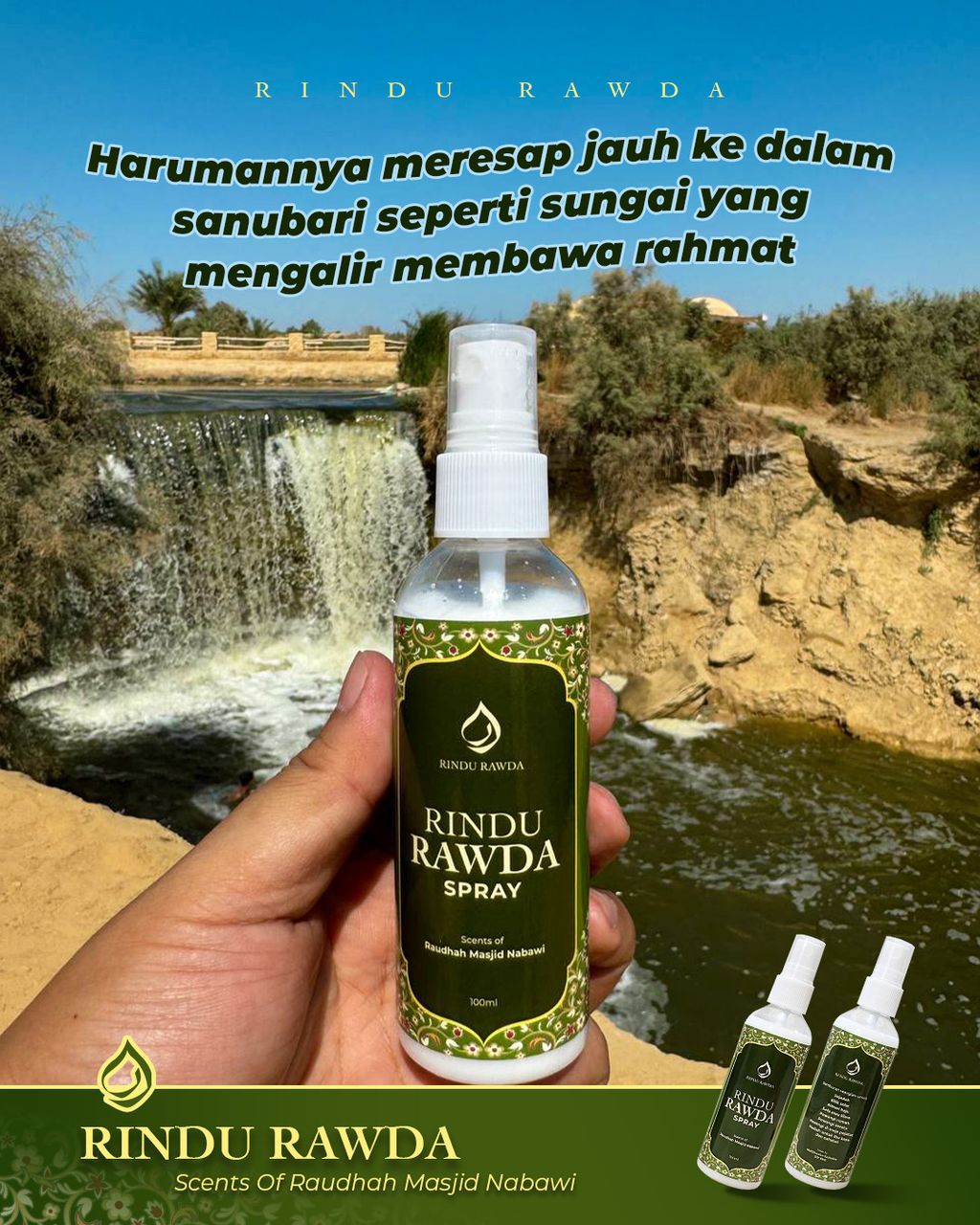 Gambar Rindu RAWDA Puan Enjai Umrah 2