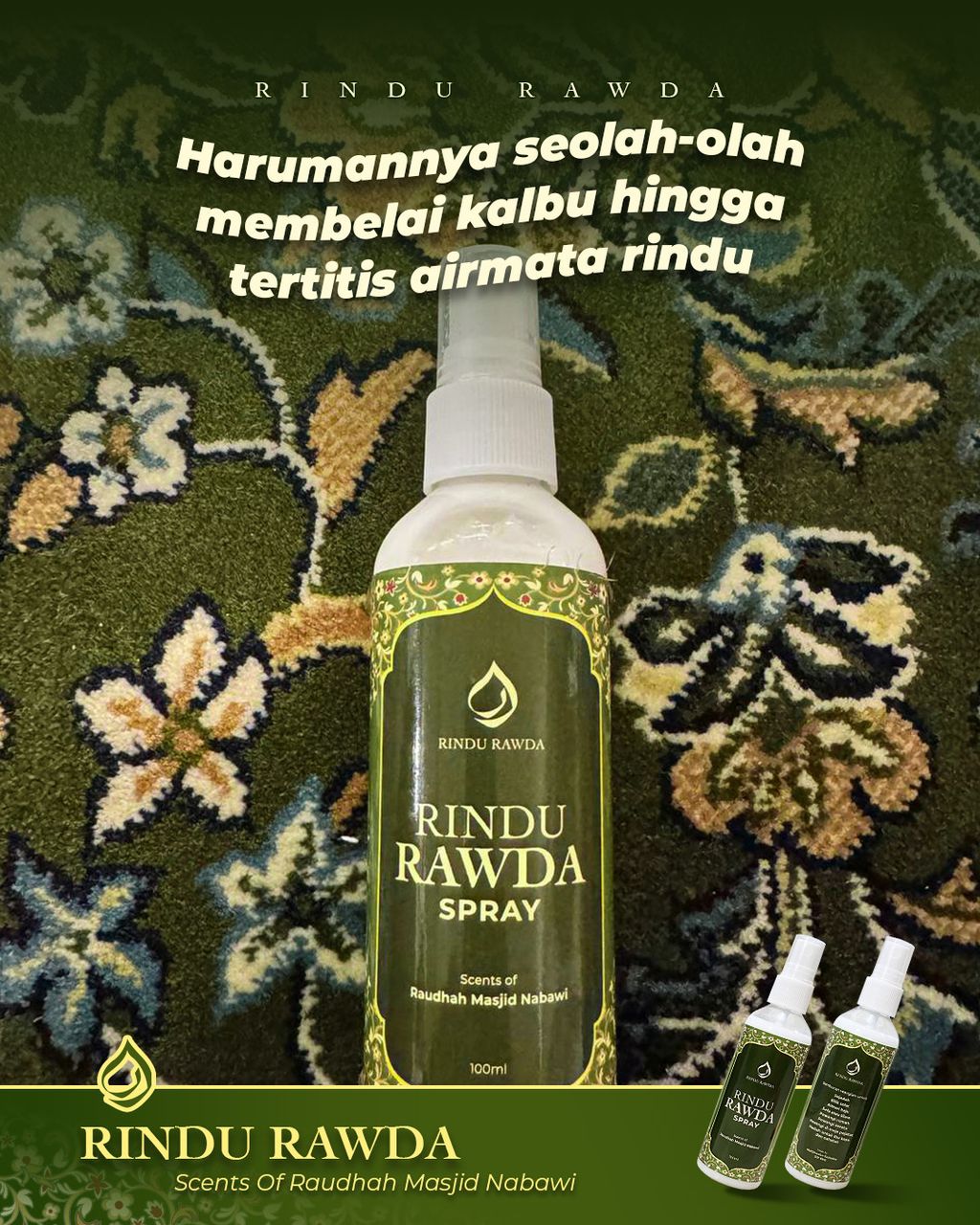 Gambar Rindu RAWDA Puan Enjai Umrah 5
