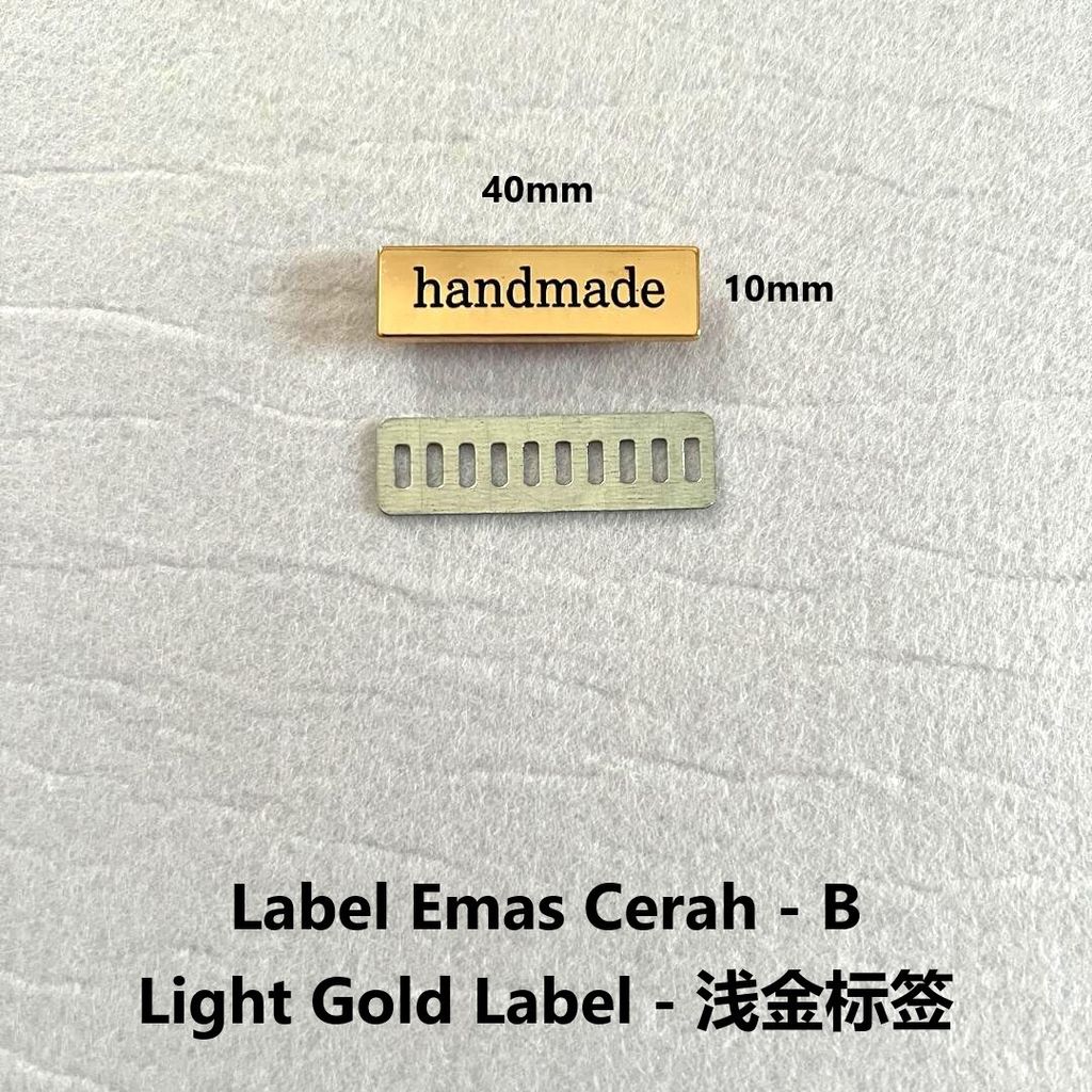Label Emas Cerah B