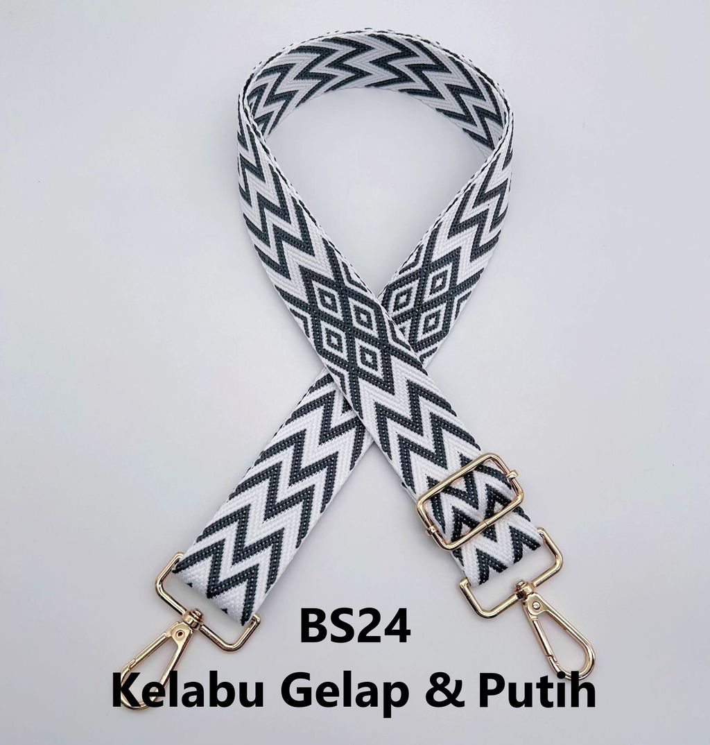 Kelabu Gelap & Putih
