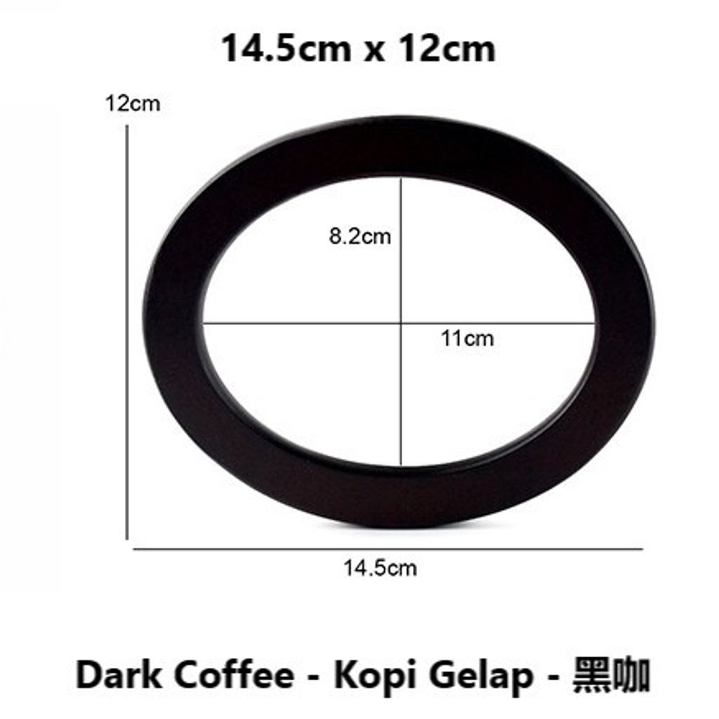 14.5x12 Kopi Gelap