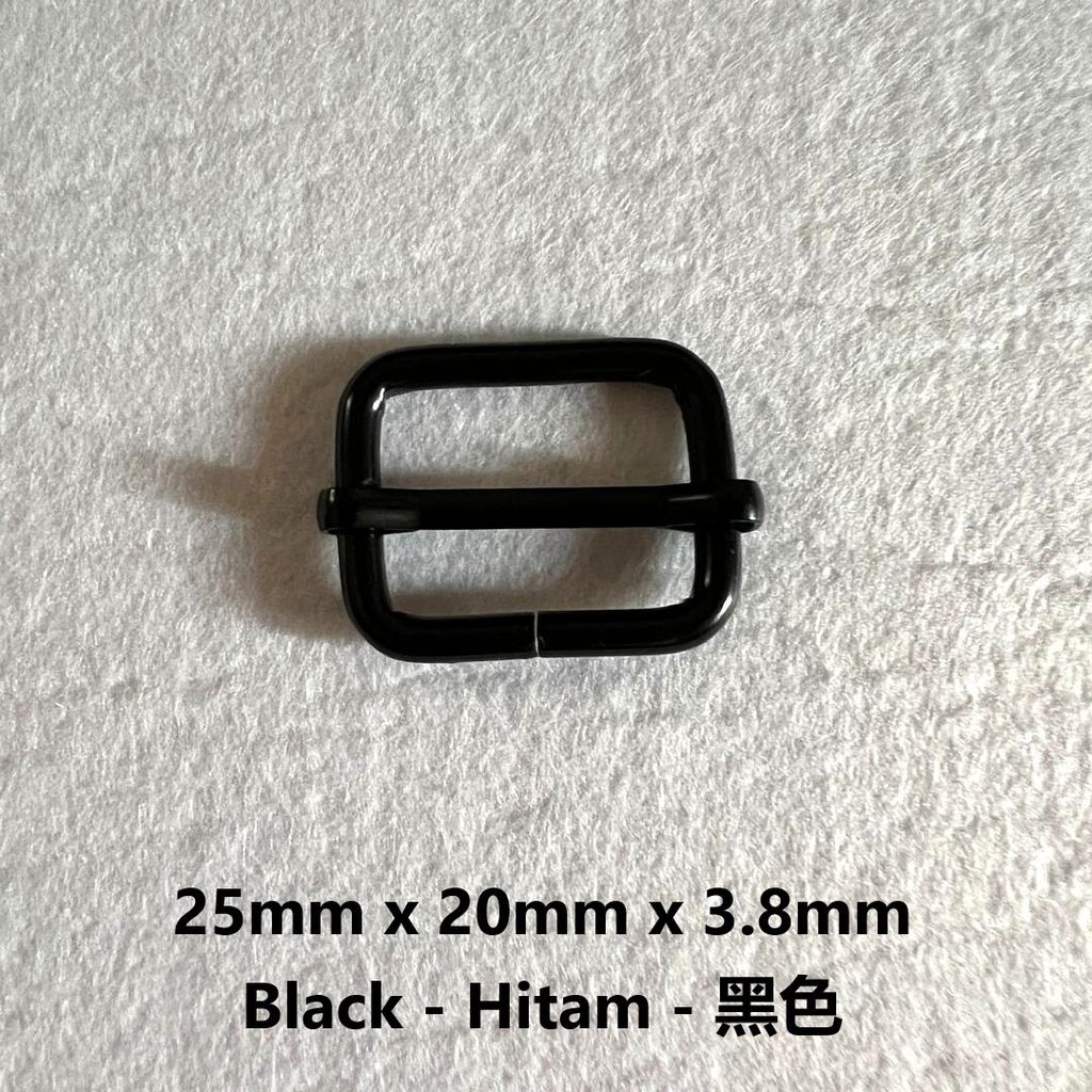 25x20x3.8 Hitam