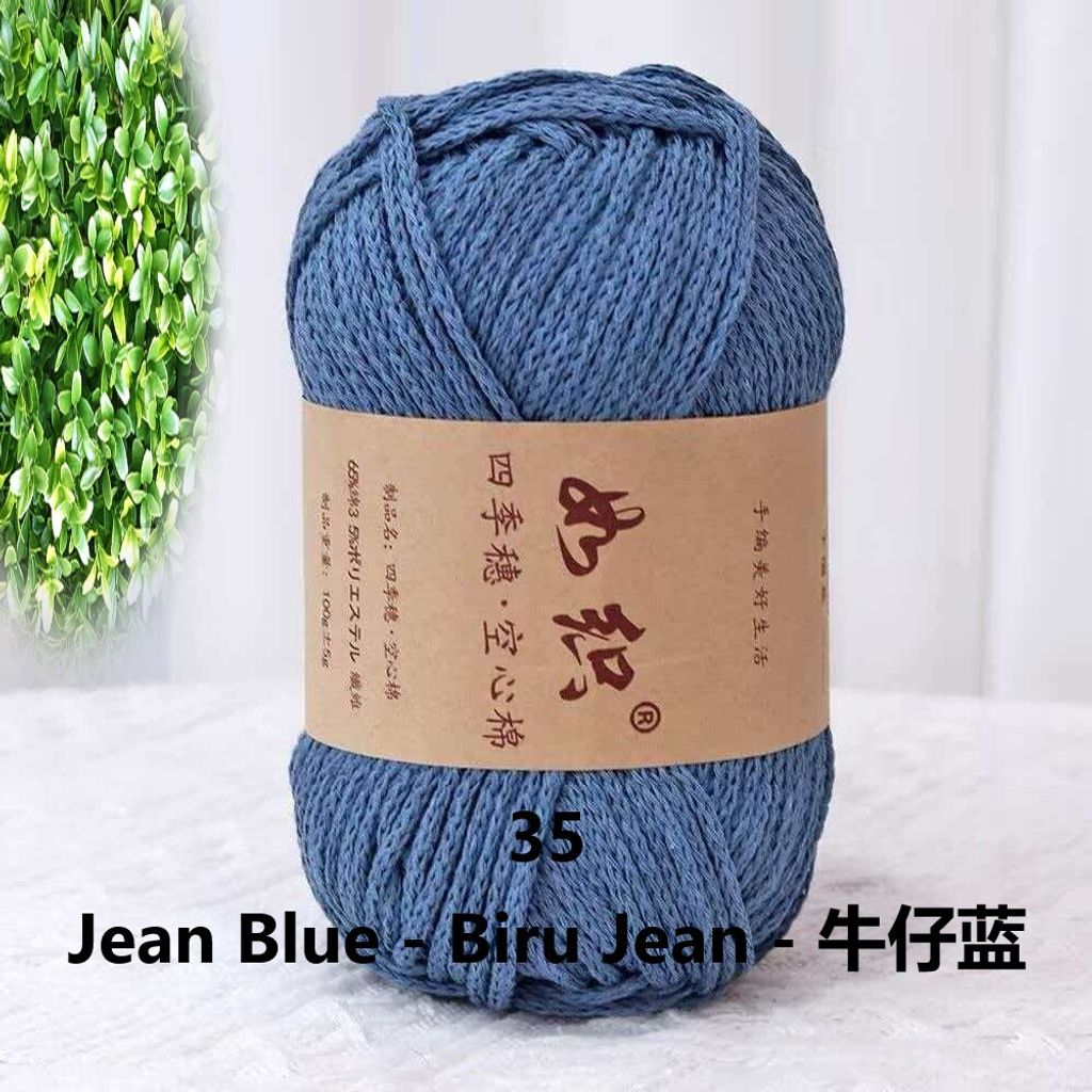 35 Biru Jean