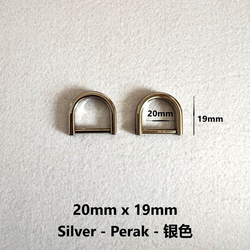 20x19mm Perak