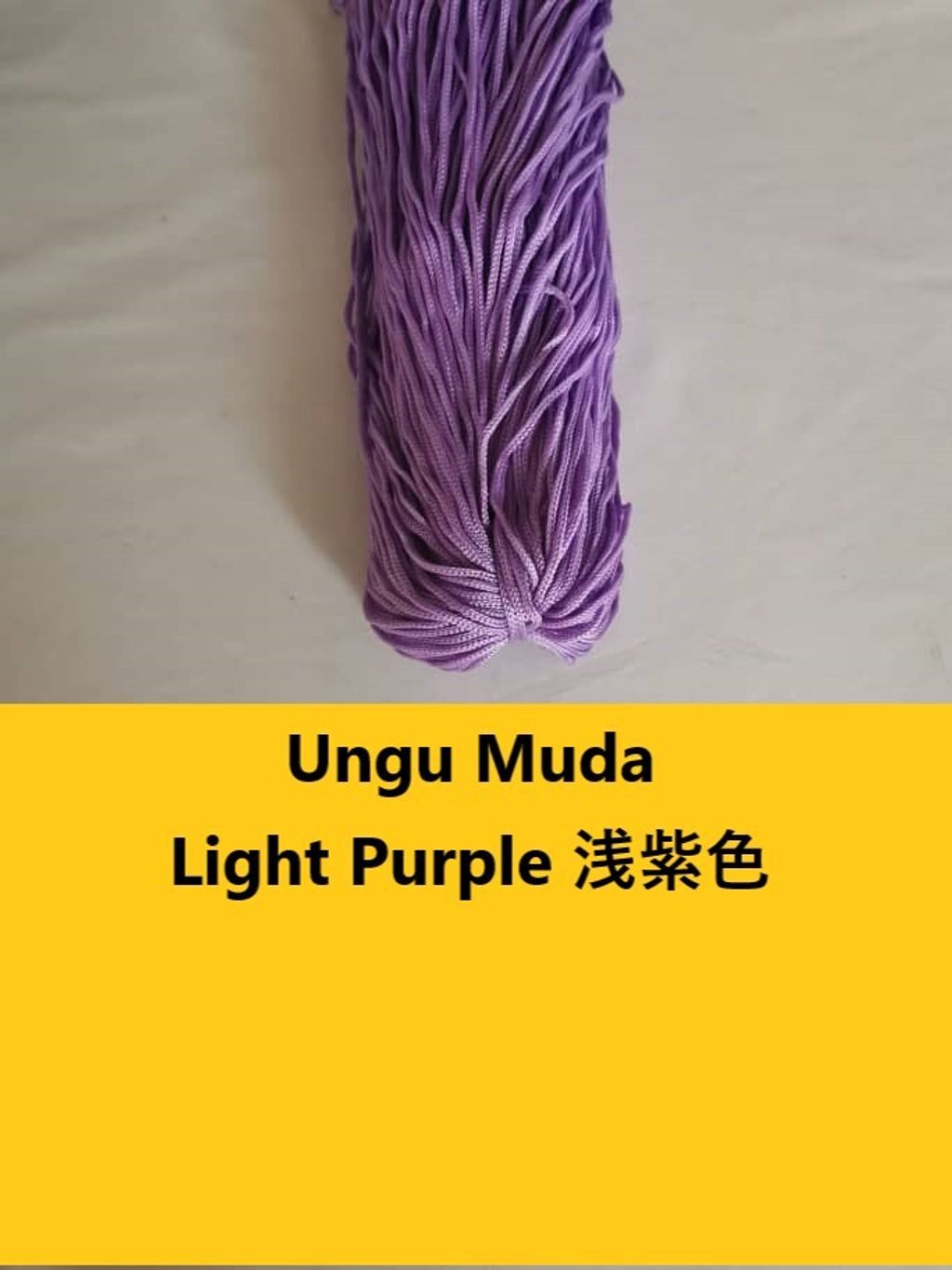 Ungu Muda Light Purple 浅紫色