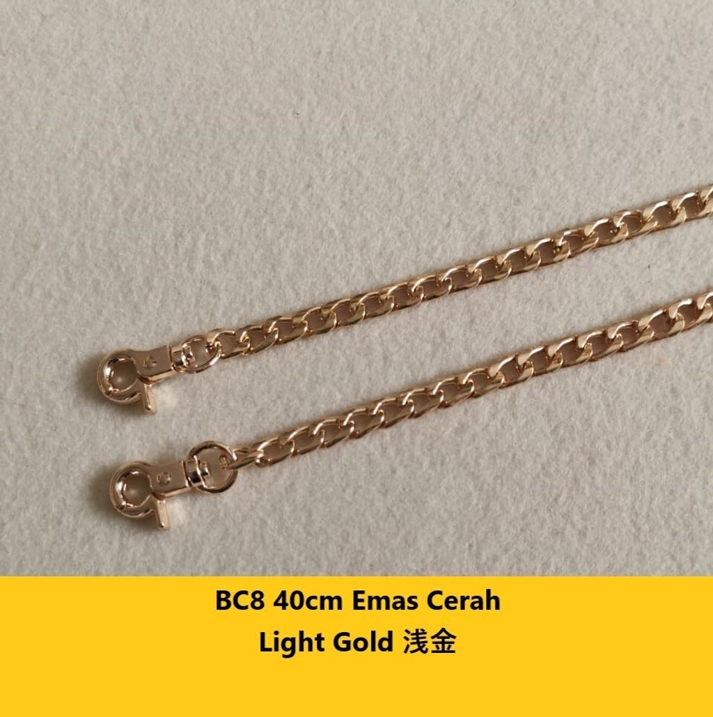 BC8 40cm Emas Cerah