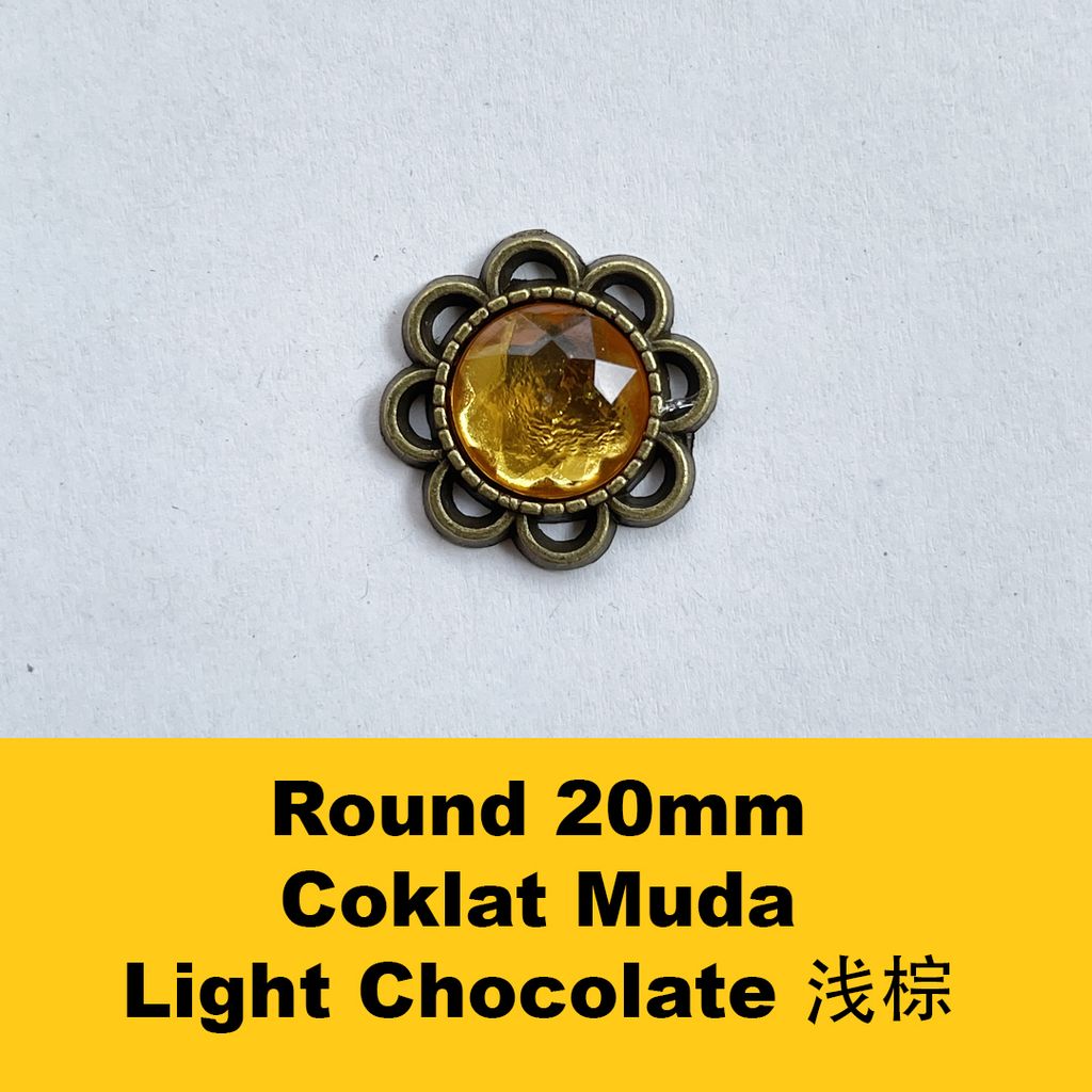 20mm Coklat Muda