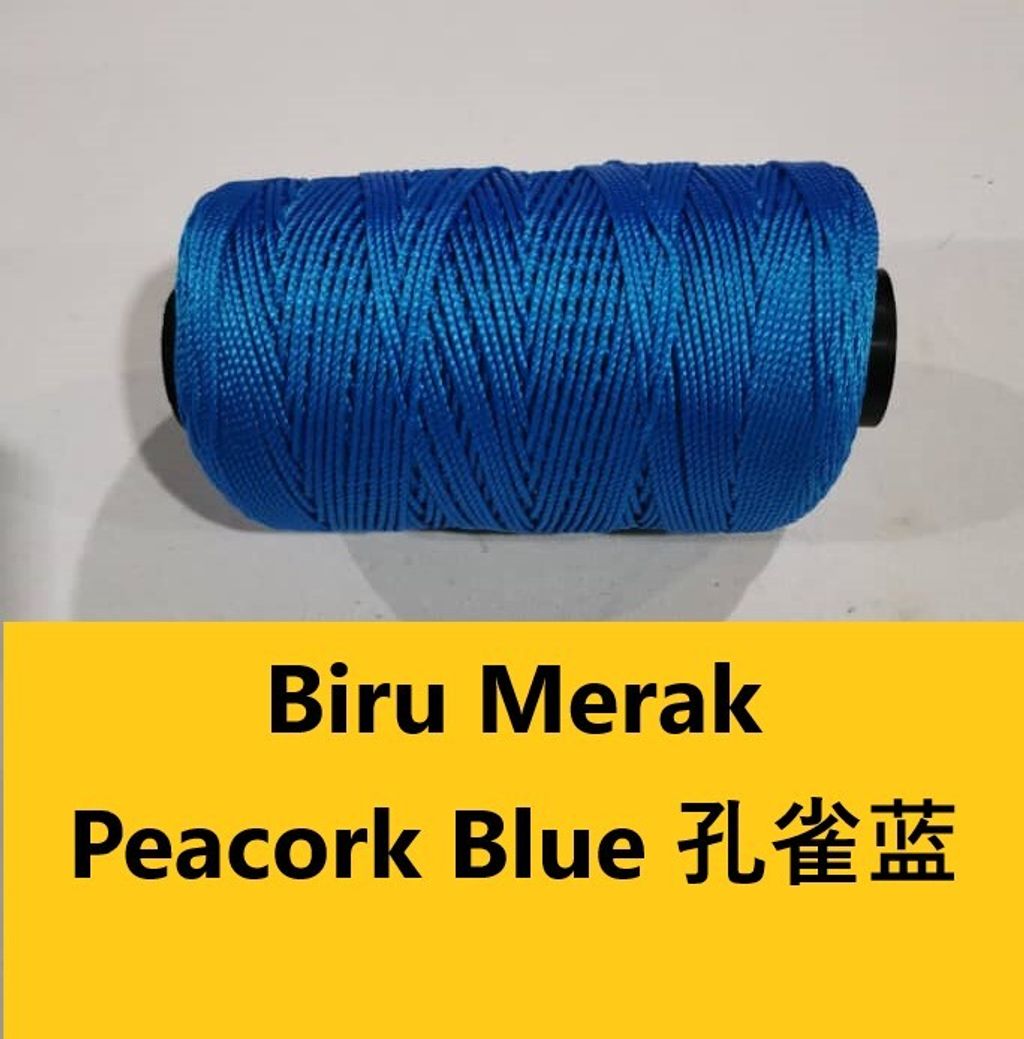 Biru Merak Peacork Blue 孔雀蓝