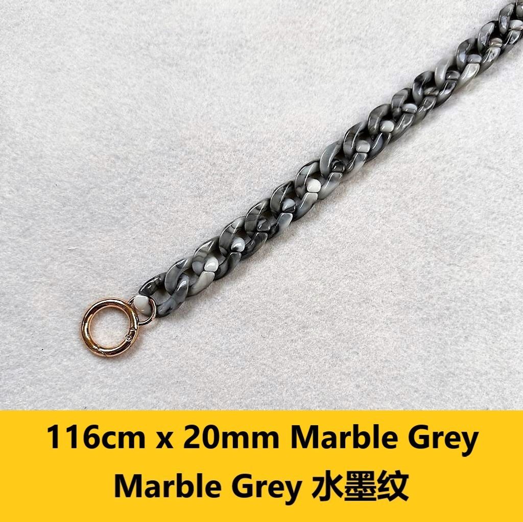116cm x 20mm Marble Grey
