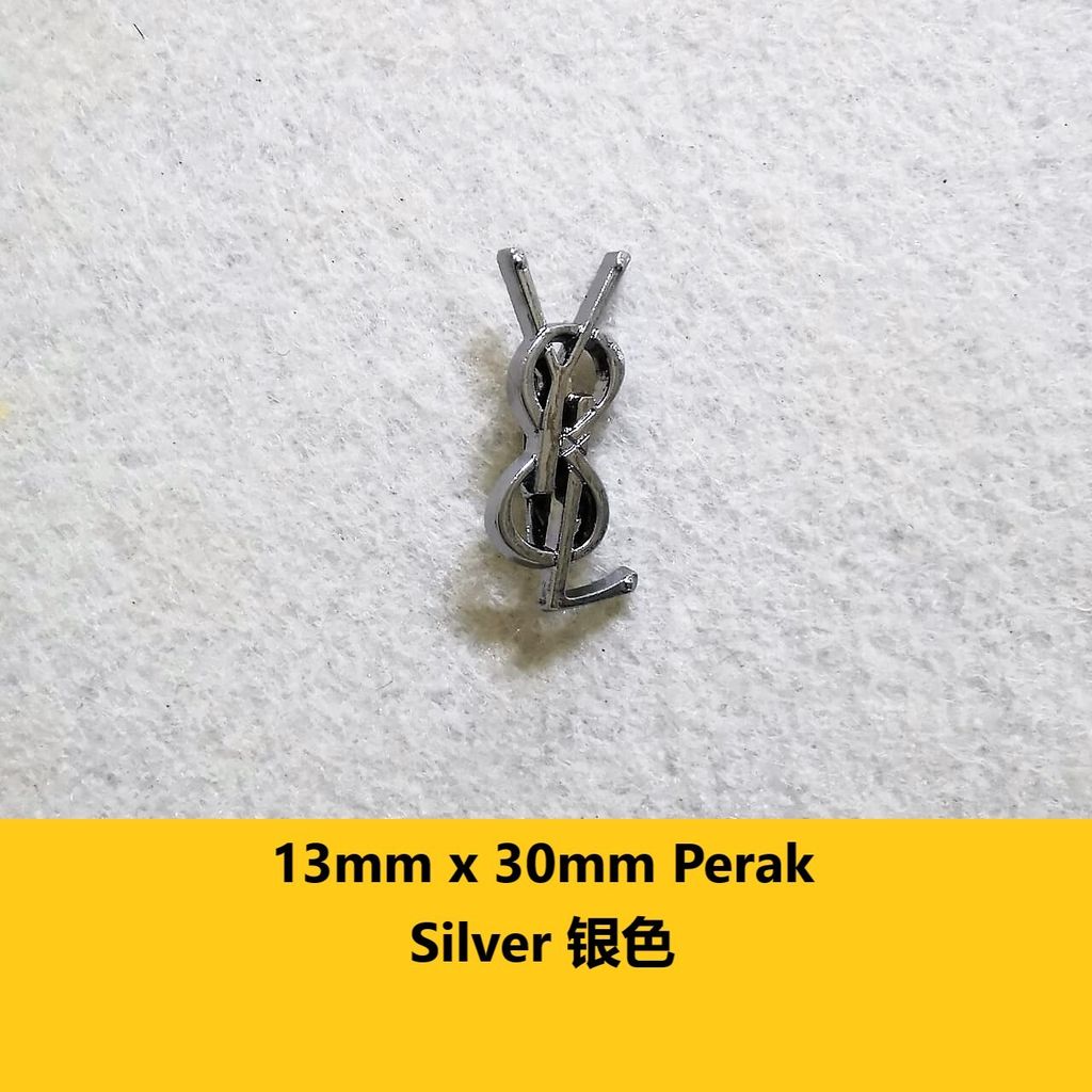 13mm x 30mm Perak
