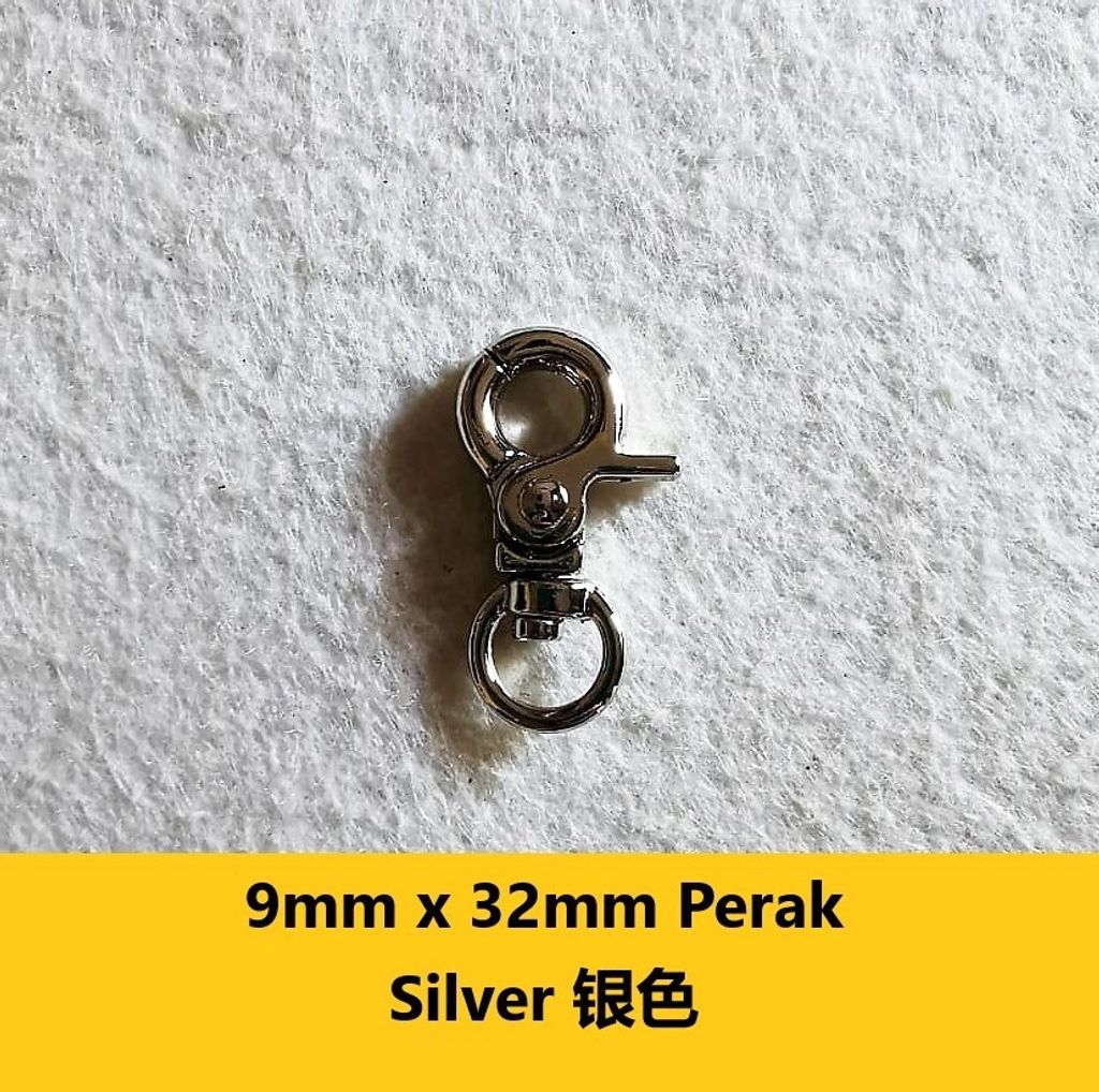 9mm x 32mm Perak