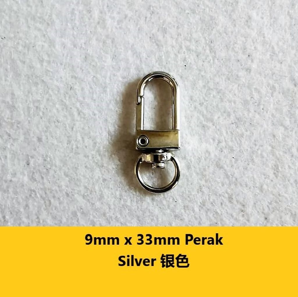 9mm x 33mm Perak