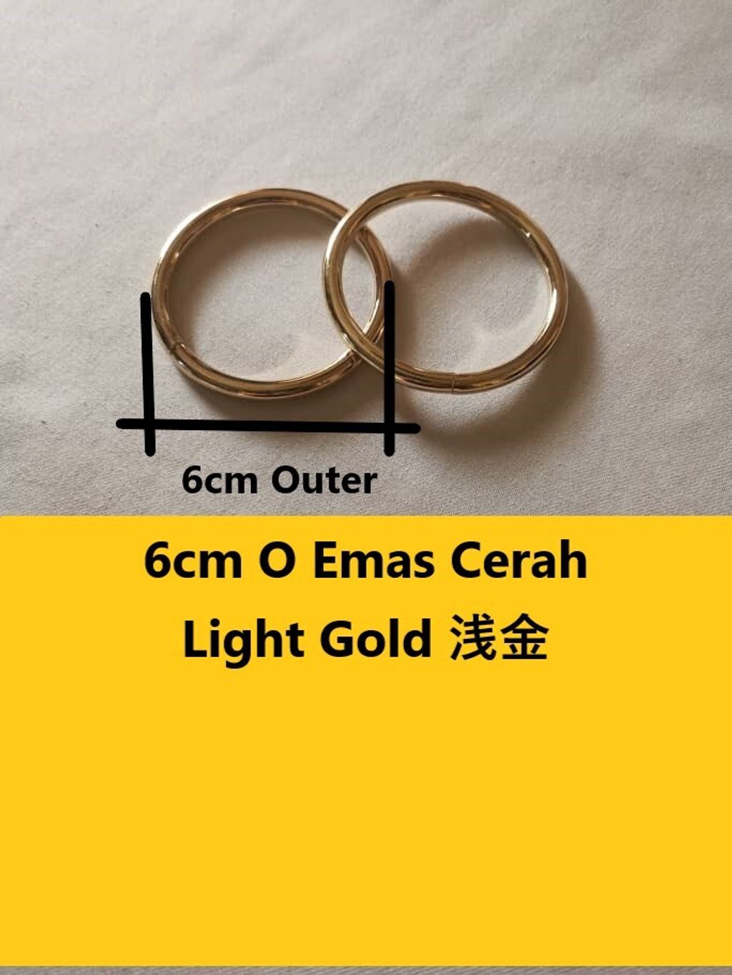 6cm O Emas Cerah