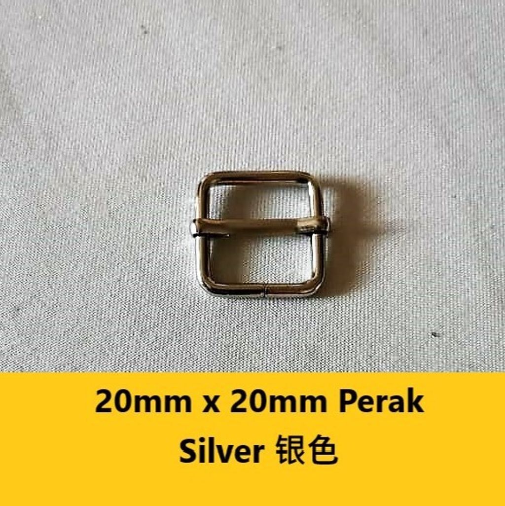 20mm x 20mm Perak