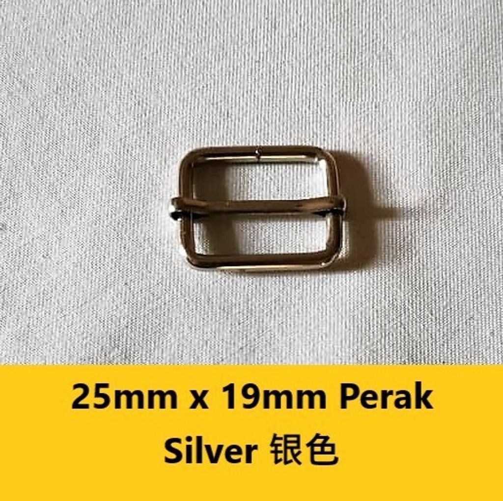 25mm x 19mm Perak