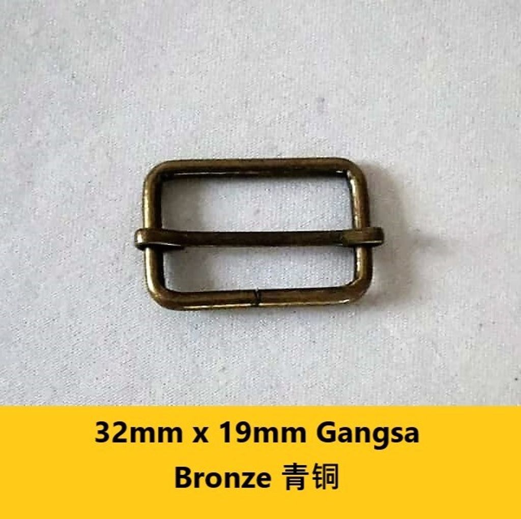 32mm x 19mm Gangsa