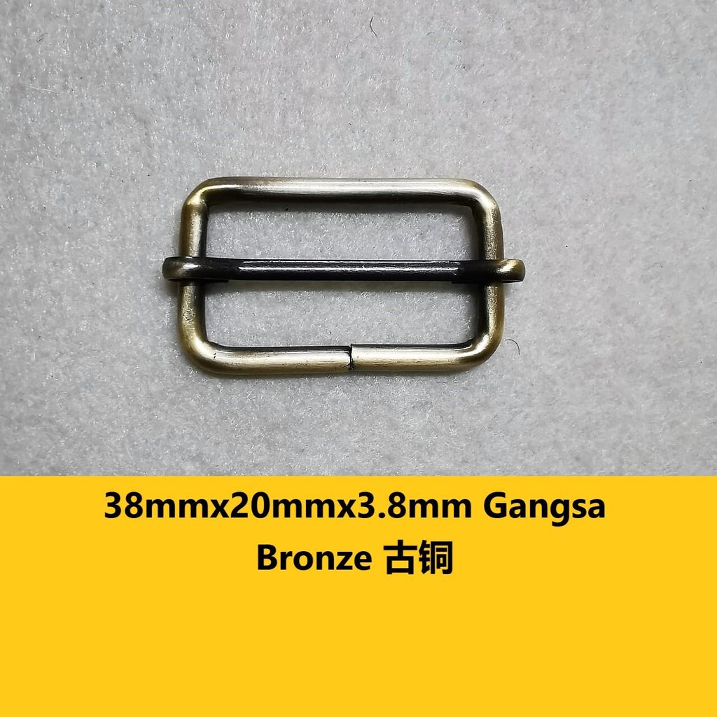 38mmx20mmx3.8mm Gangsa