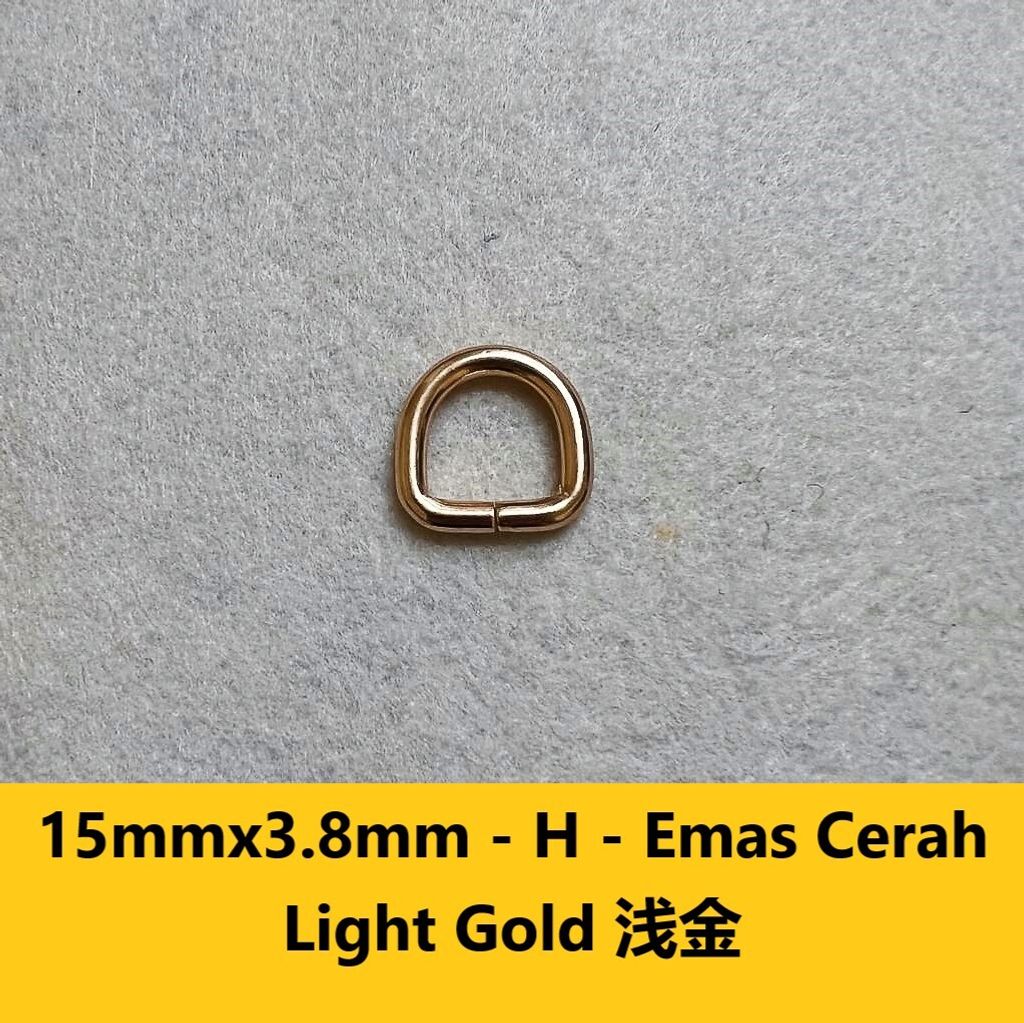 15x3.8 H Emas cerah