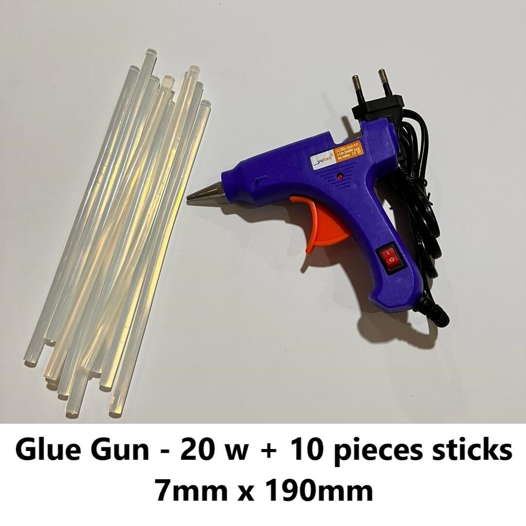 Glue Gun + 10 pieces  7x20 Stick