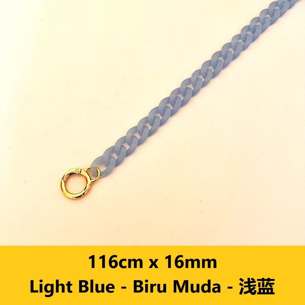 116cm x 16mm Biru Muda