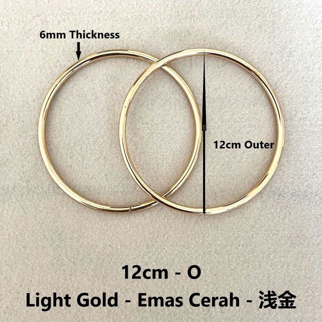 12cm O  Emas Cerah