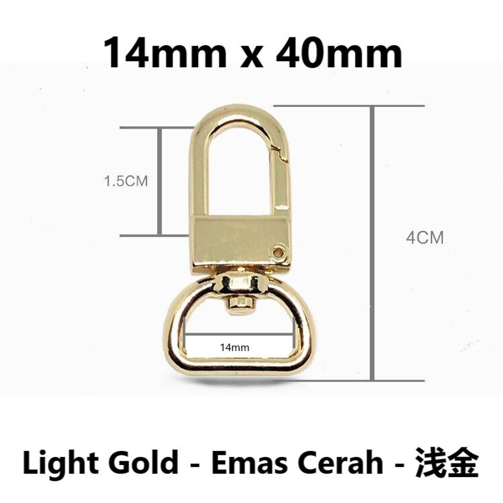 14x40 Emas Cerah