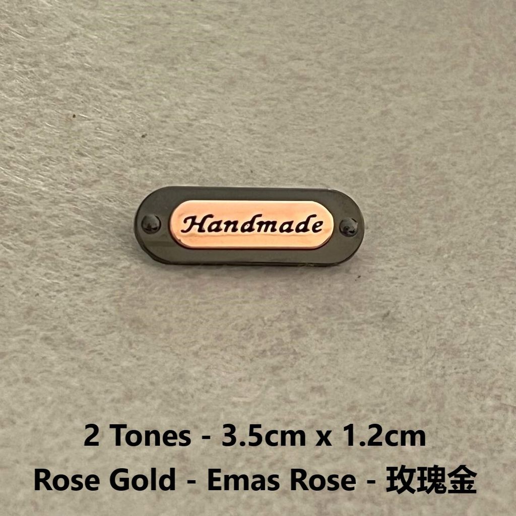 2 tones - 3,5x1.2 Emas Rose