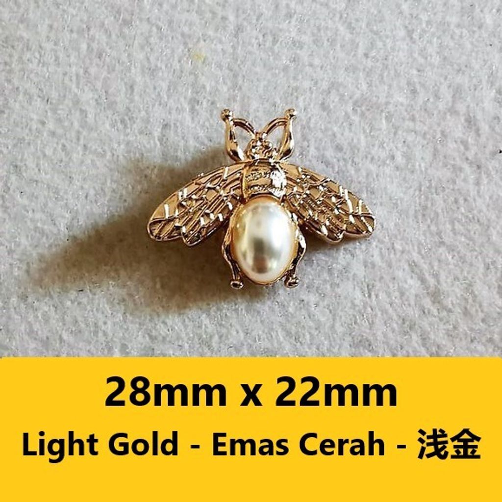 28x22 Emas Cerah