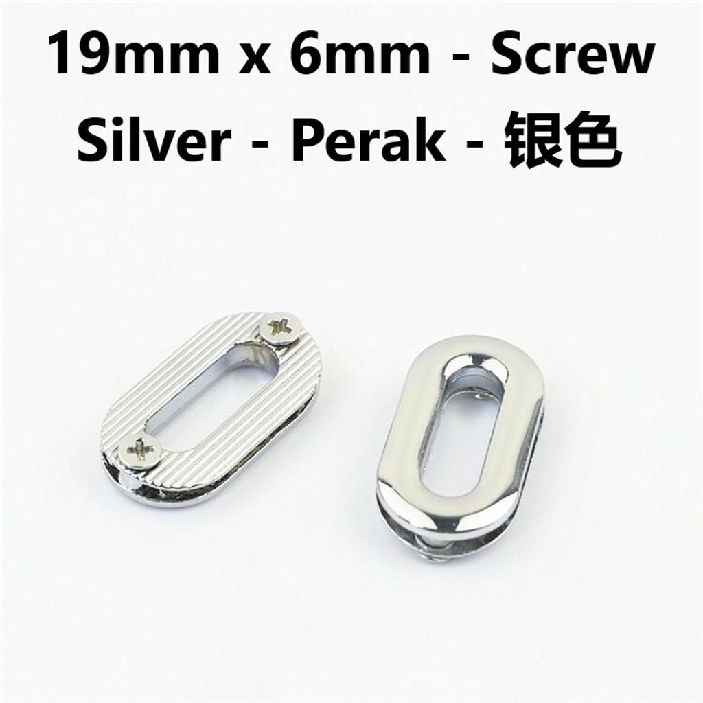 19x6mm Perak