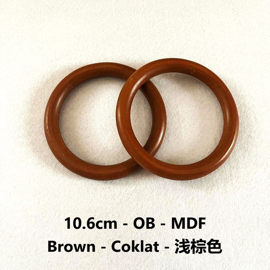 10.6cm OB MDF Coklat