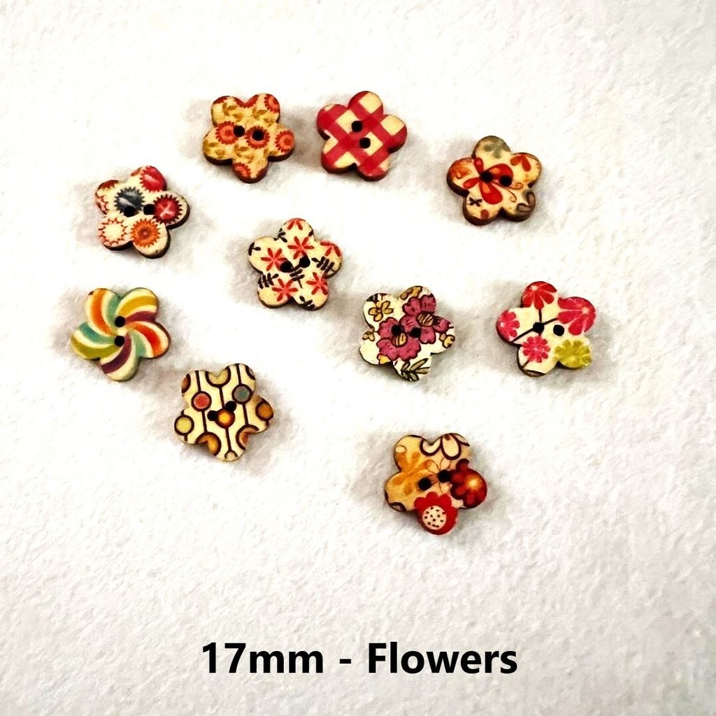 17 mm Flowers