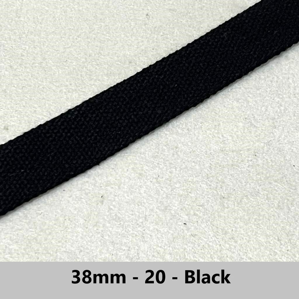38mm - 20 Black