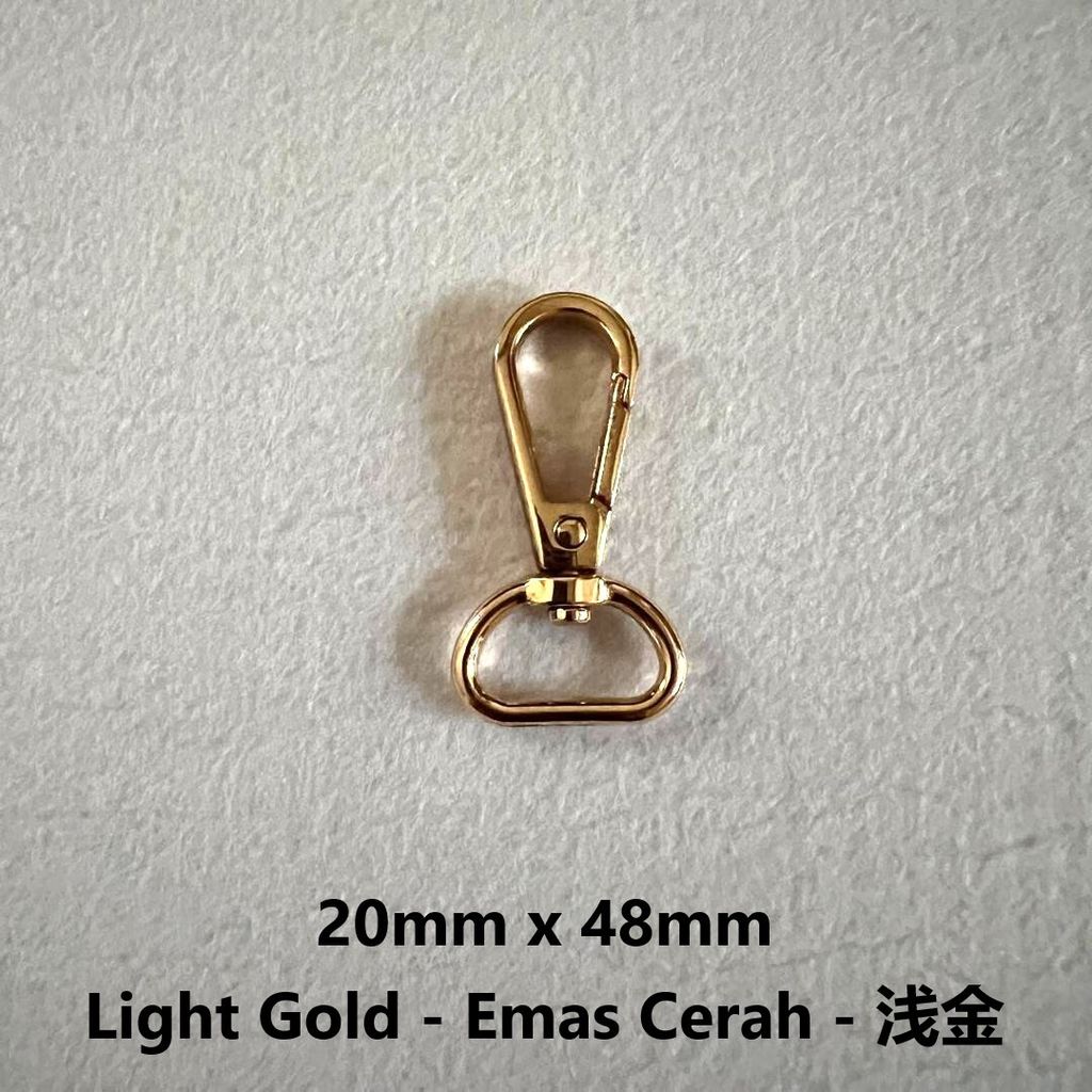 20x48mm Emas Cerah