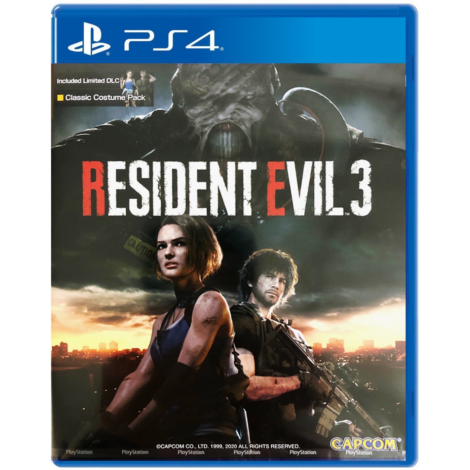resident evil 3 remake cover
