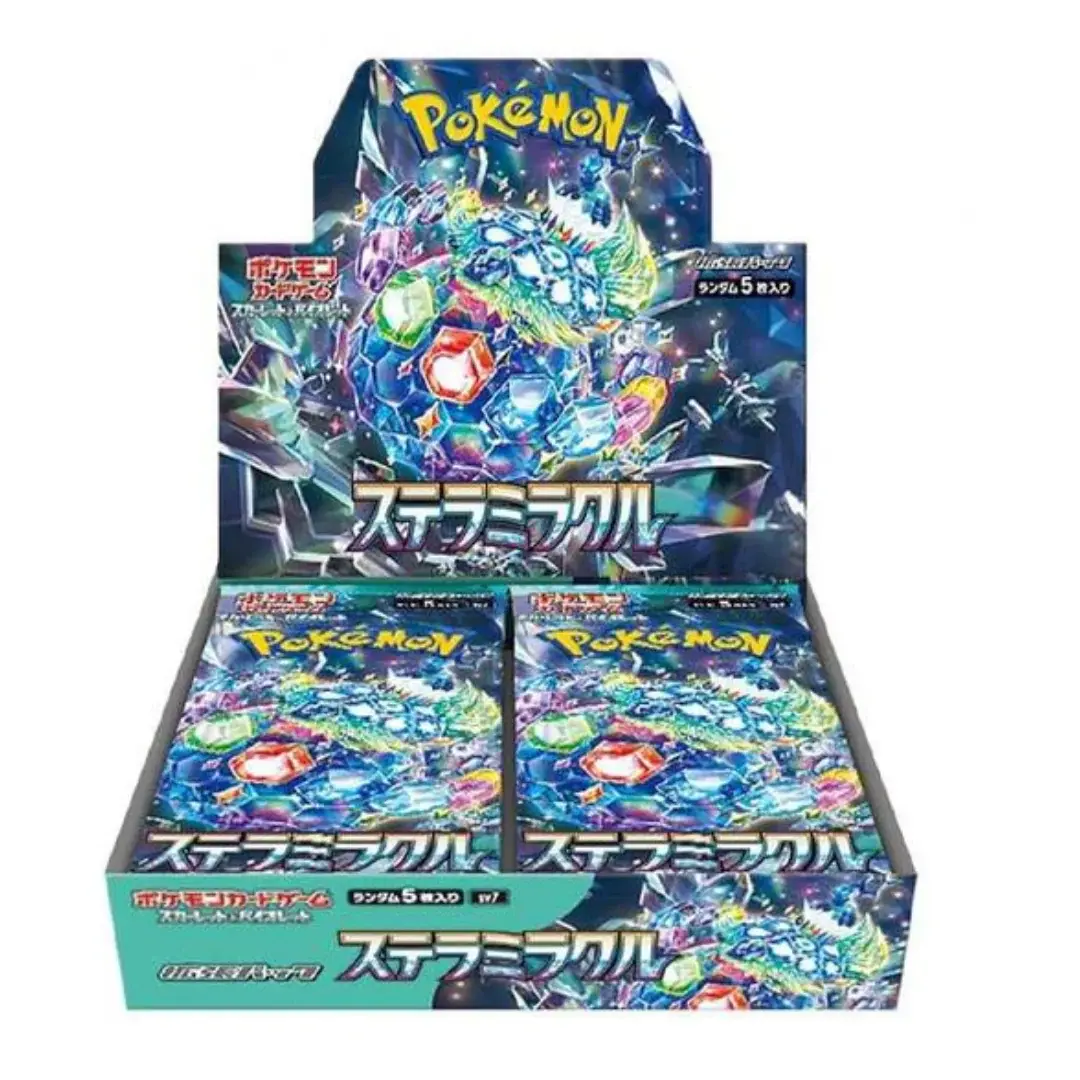 Pokemon TCG Stellar Miracle sv7 (Japanese) Booster Box Game Wiz Enterprise Pokemon TCG Stellar Miracle sv7 (Japanese) Booster Box Game Wiz Enterprise