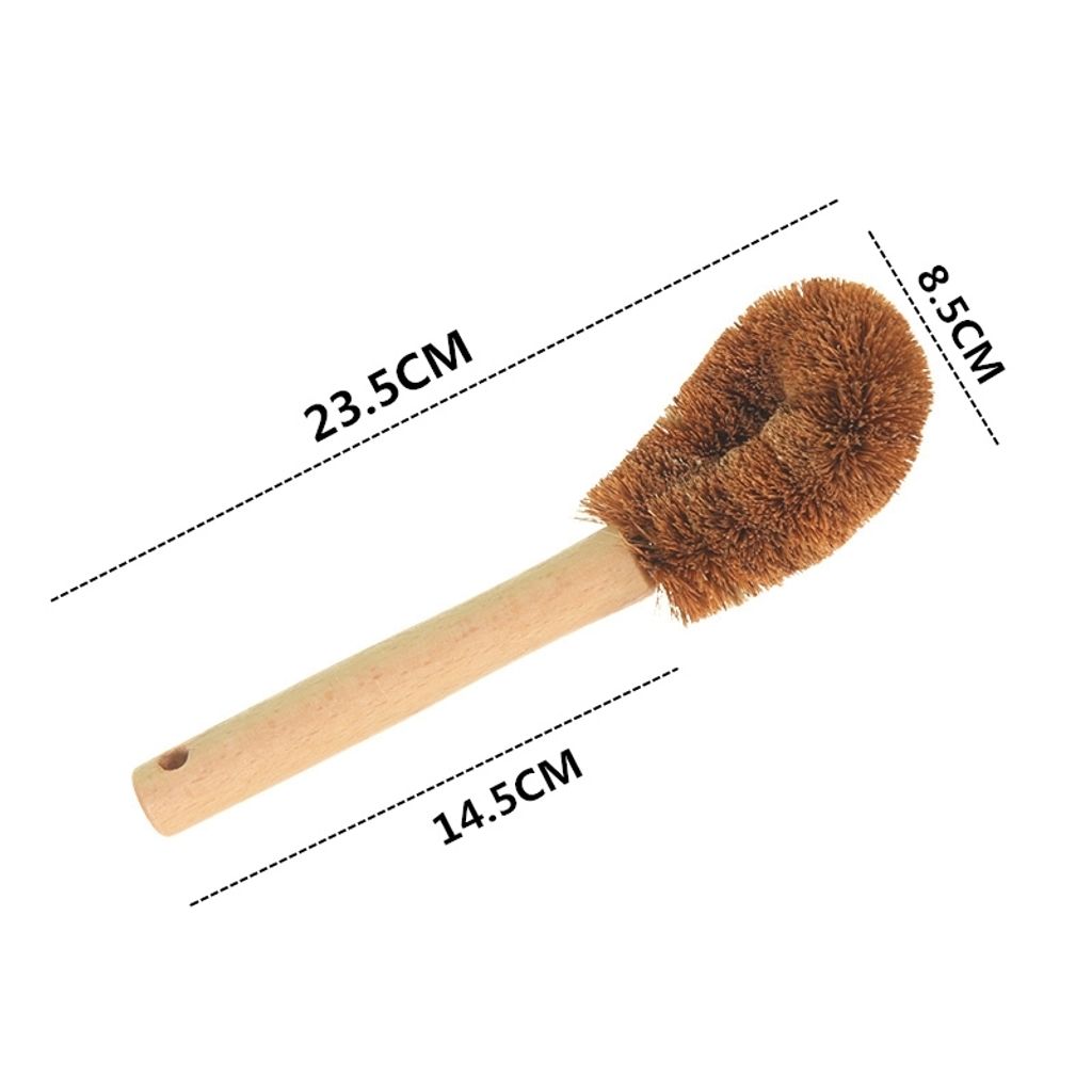 Kitchen Cleaning Brush Round measurement