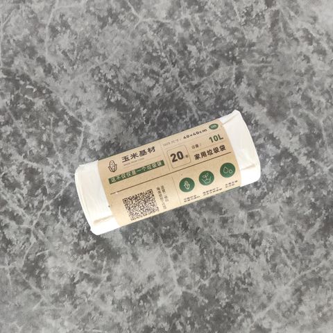 garbage bag white