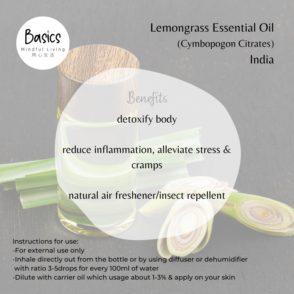 Lemongrass EO Benefits