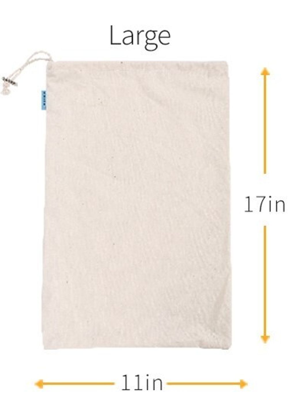cotton bulk bag measurement Large