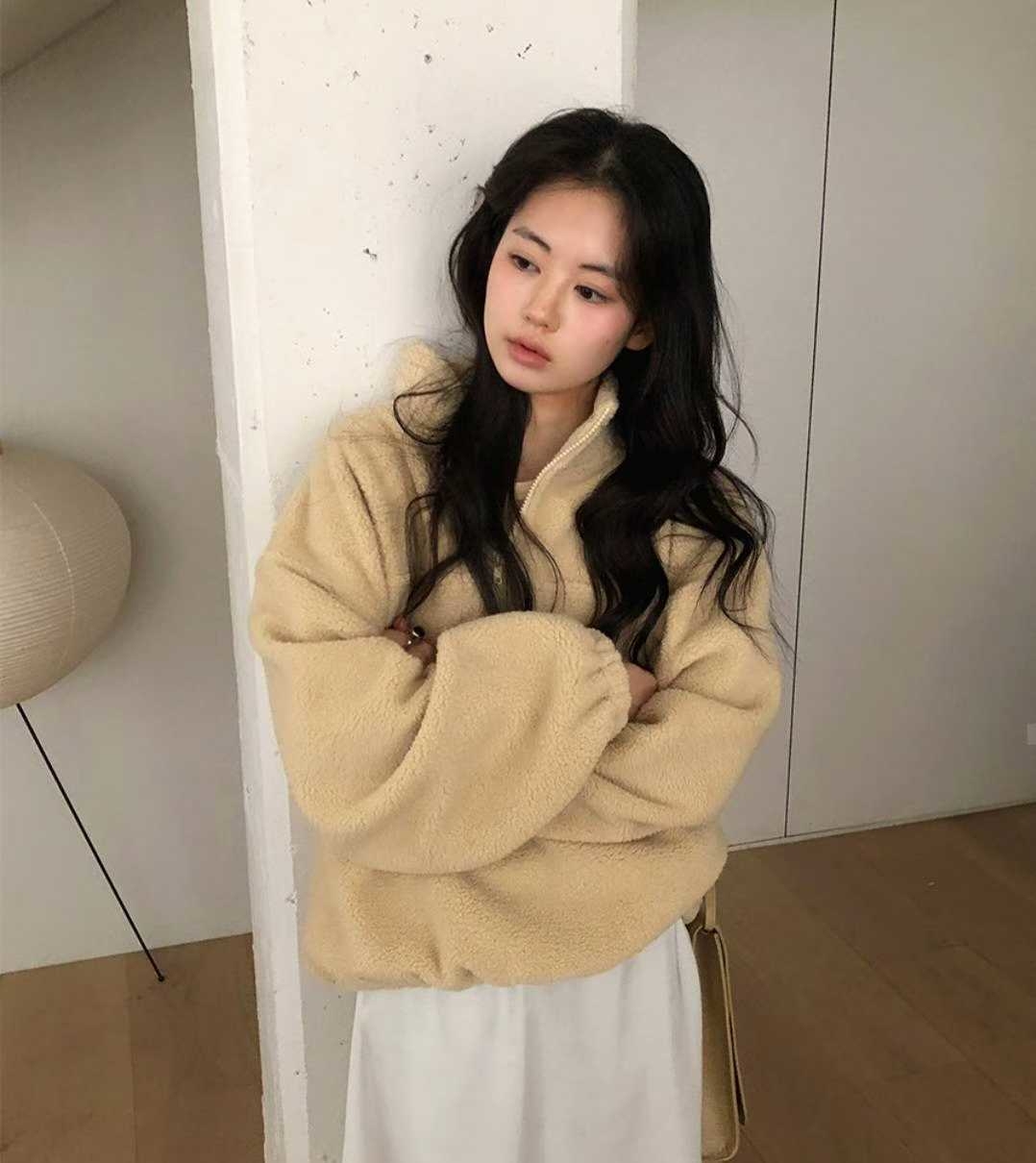 LINE_ALBUM_FW新品 奶油色半拉鍊衛衣 10501350_260106_2