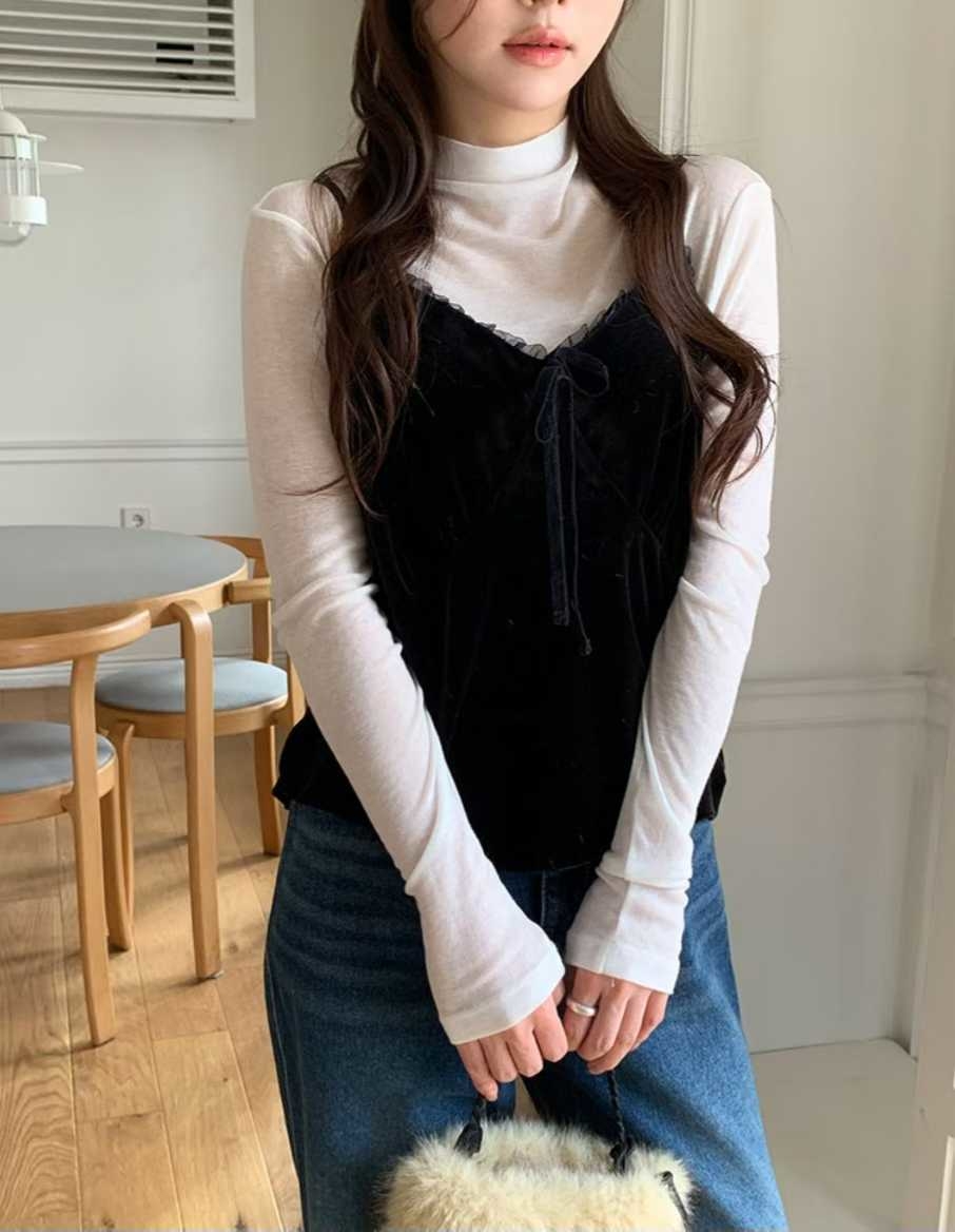 LINE_ALBUM_25fw 絲絨荷葉邊無袖襯衫 9501180_260106_5