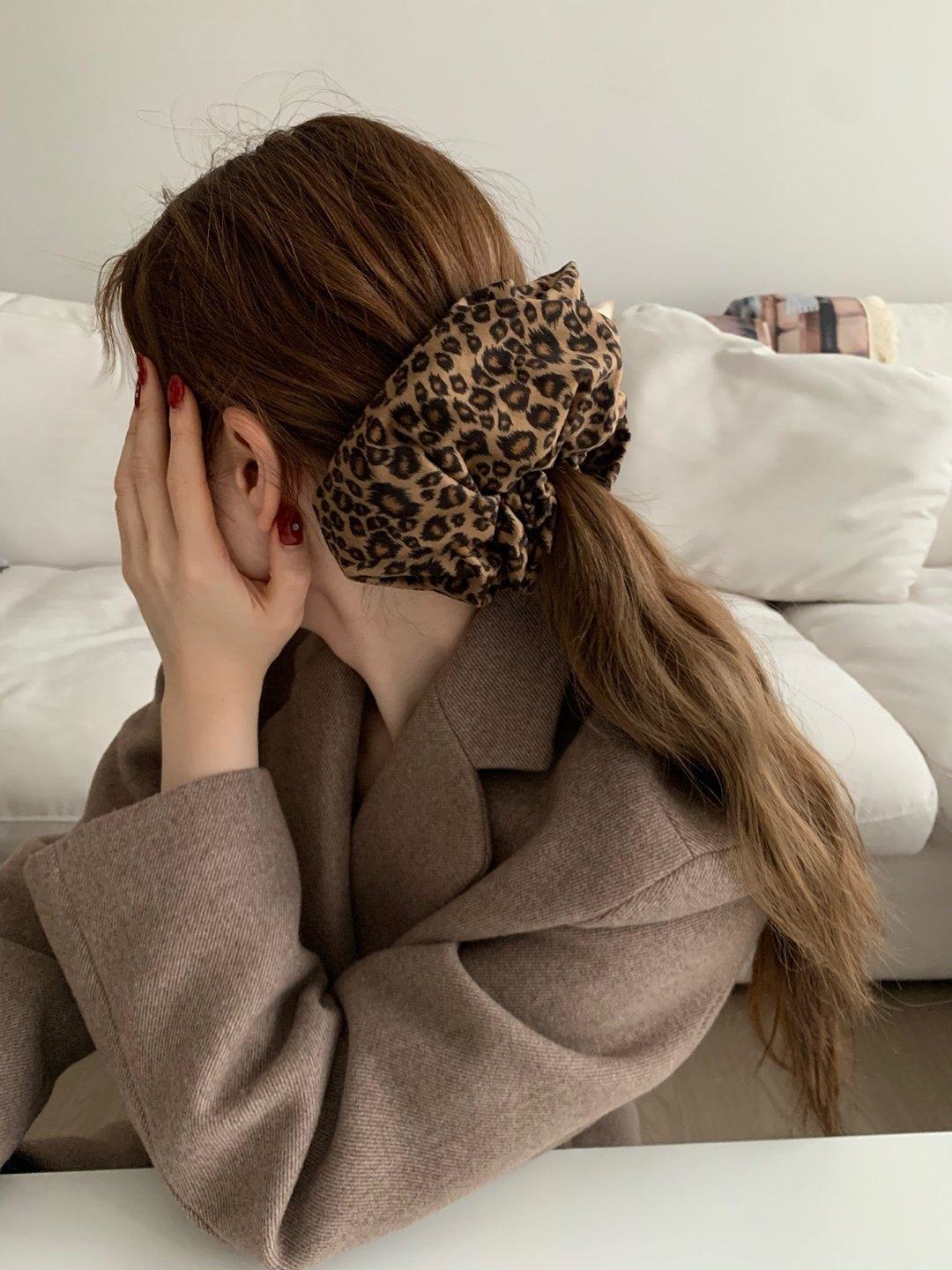 LINE_ALBUM_H187 豹紋豹皮絨大號髮圈 270340_260106_4