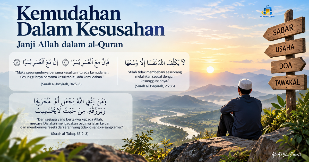 Di Sebalik Kesusahan, Ada Kemudahan yang Allah Janjikan